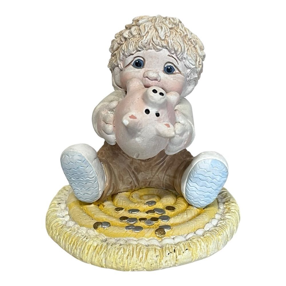 Dreamsicles‎ "Dreamsicles Kids Piggybank" Ceramic Figurine